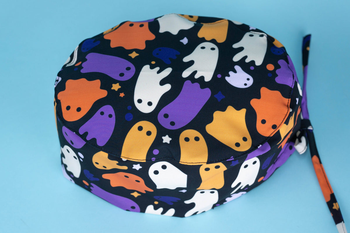 Gorro quirúrgico fantasmas colores
