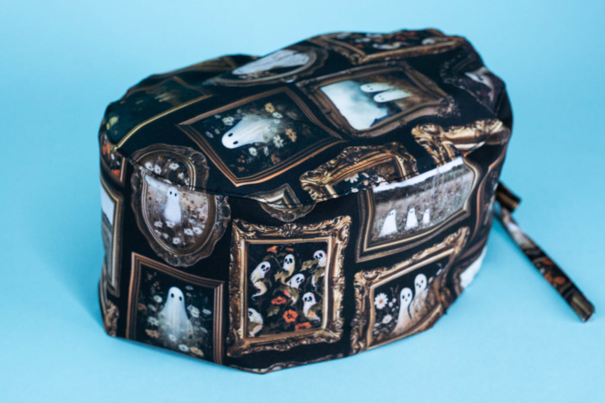 Gorro quirúrgico cuadro fantasmal