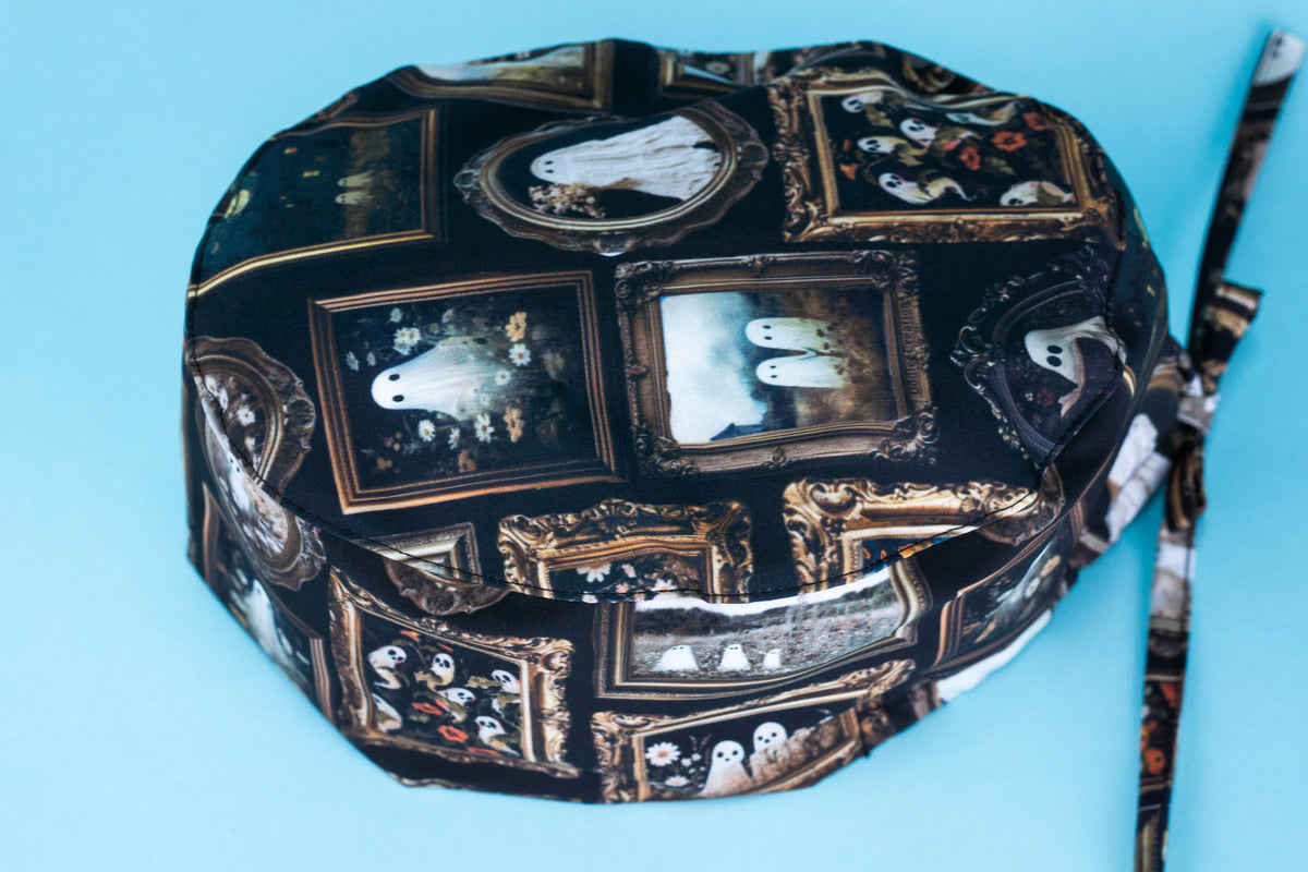 Gorro quirúrgico cuadro fantasmal