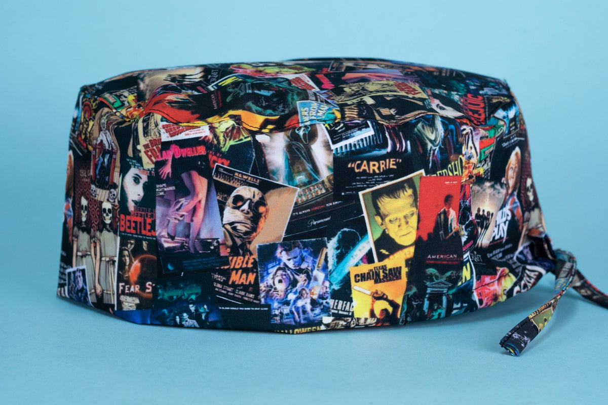 Gorro quirúrgico terror monster movie