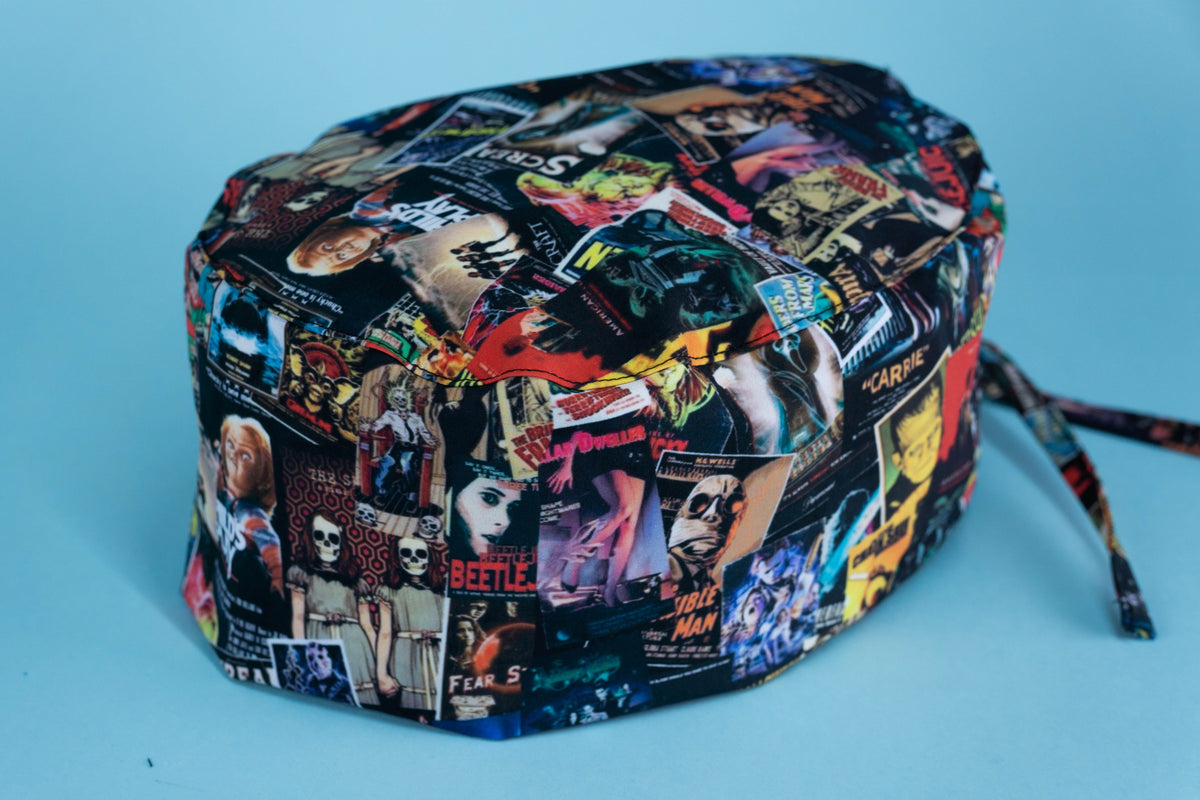 Gorro quirúrgico terror monster movie