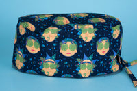 Gorro quirúrgico rick y morty hipnosis