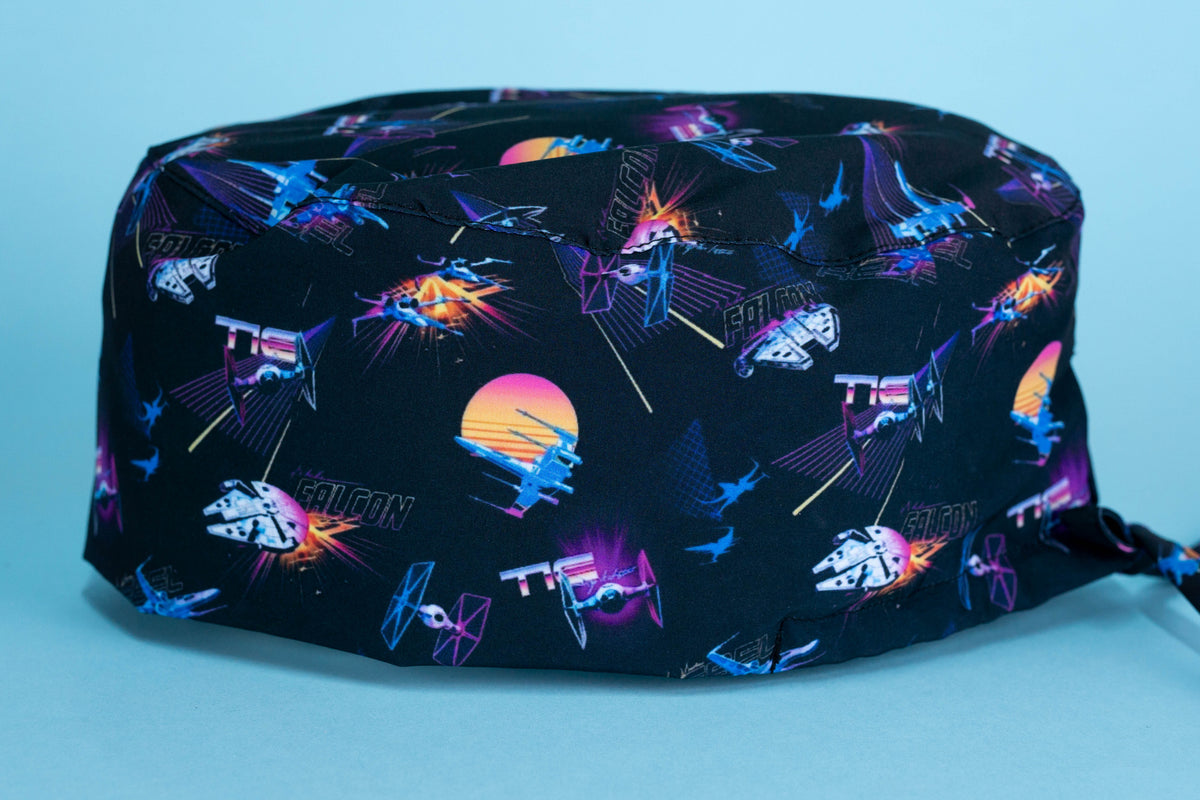 Gorro quirúrgico Stars wars neon