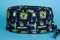 Gorro quirúrgico rick y morty portal