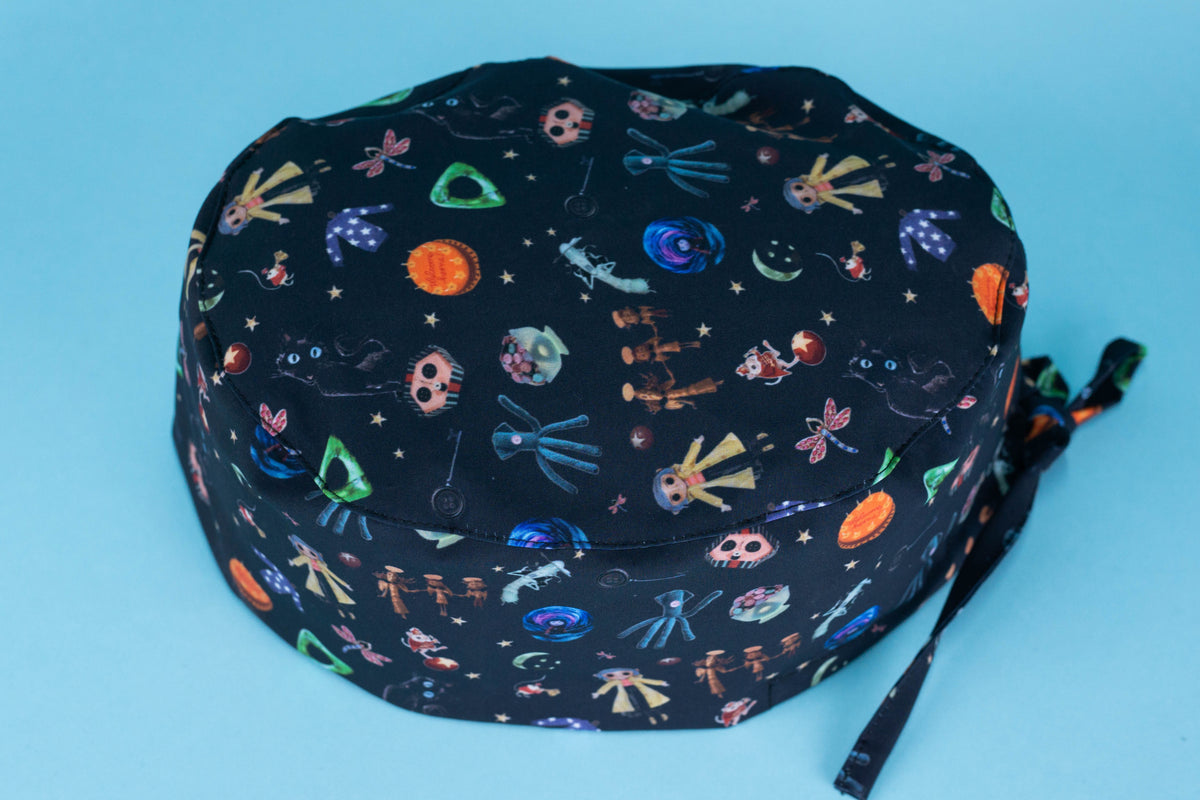 Gorro quirúrgico coraline collage