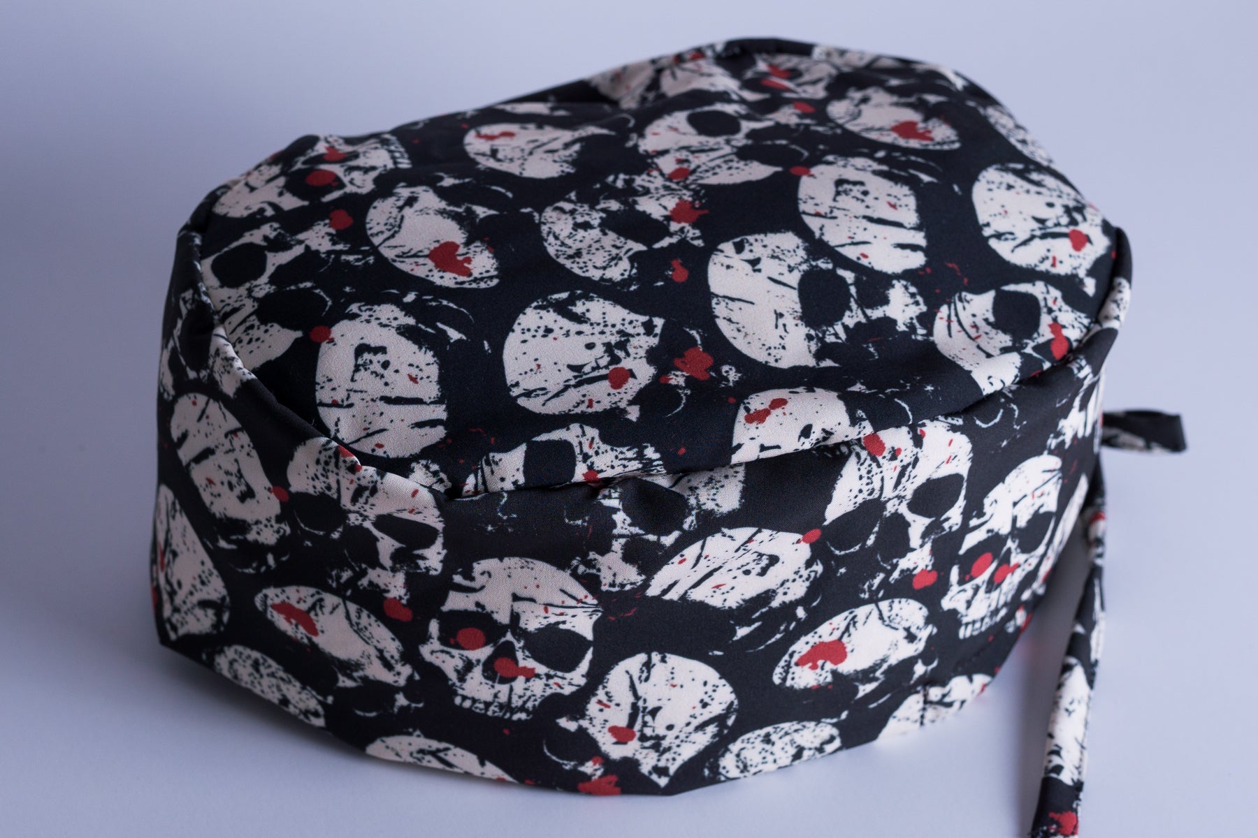 Gorro quirúrgico Skull red