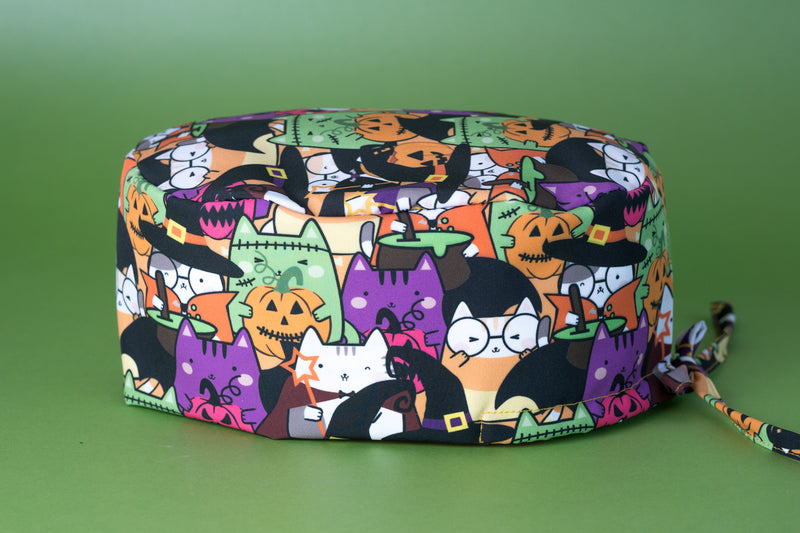 Gorro quirúrgico Catlloween