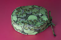 Gorro quirúrgico skull green