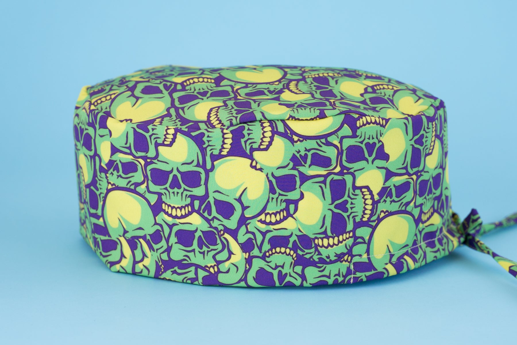 Gorro quirúrgico Calaveras verdes