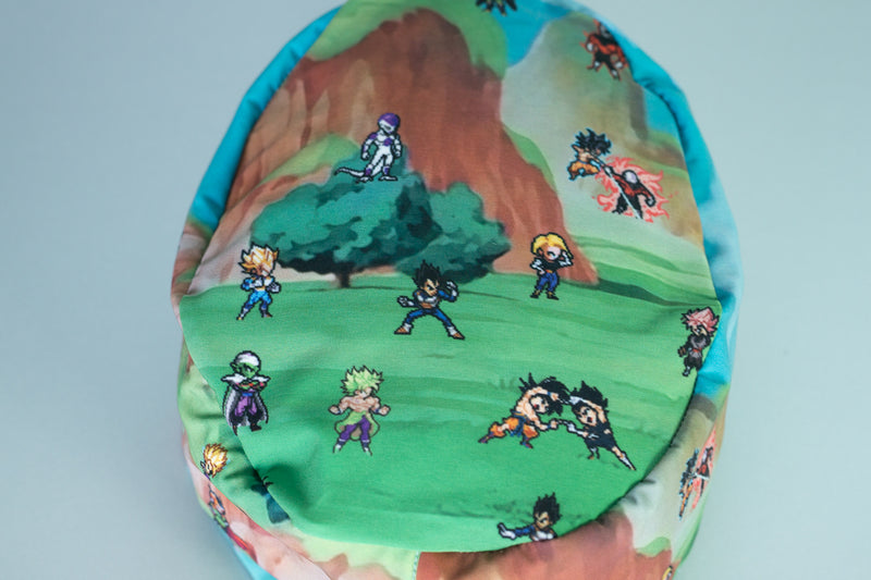 Gorro quirúrgico Dragon ball pixel art