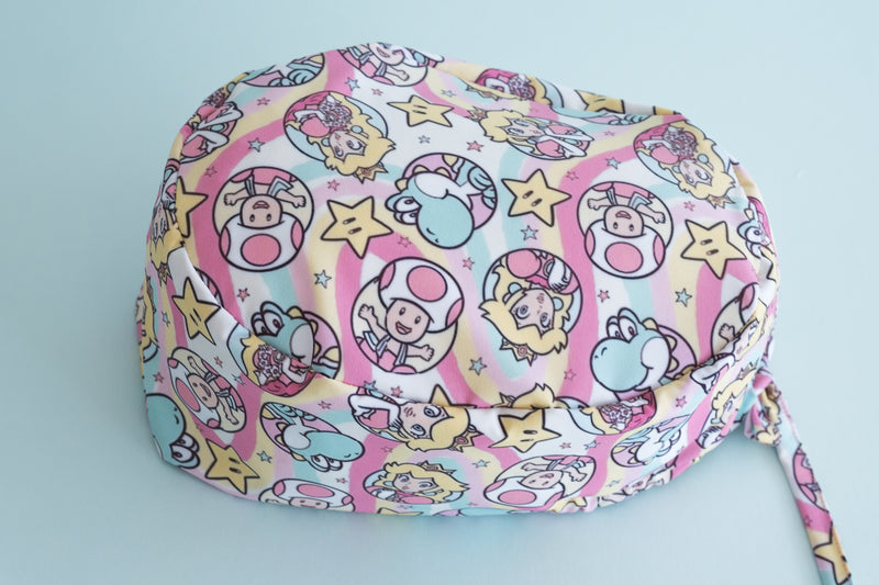 Gorro quirúrgico Mario Bross Peach 02