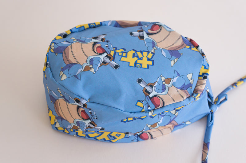 Gorro quirúrgico pokemón blastoise 02