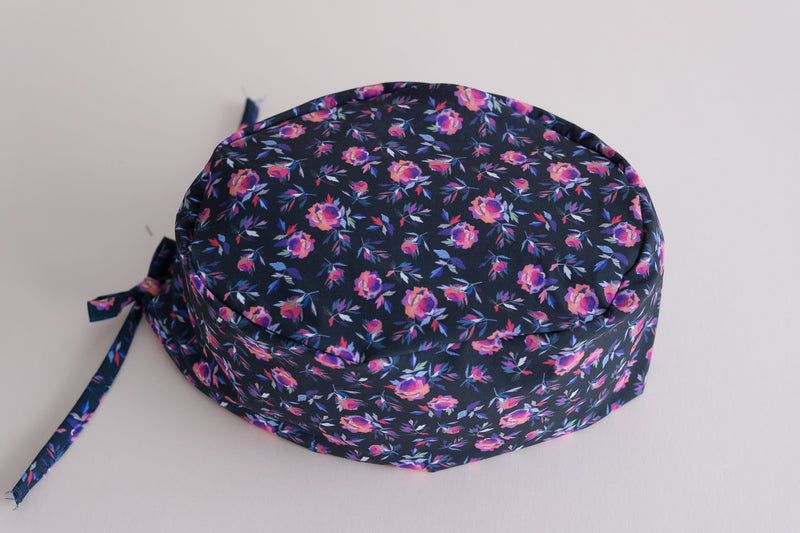 Gorro quirúrgico Rosas neon